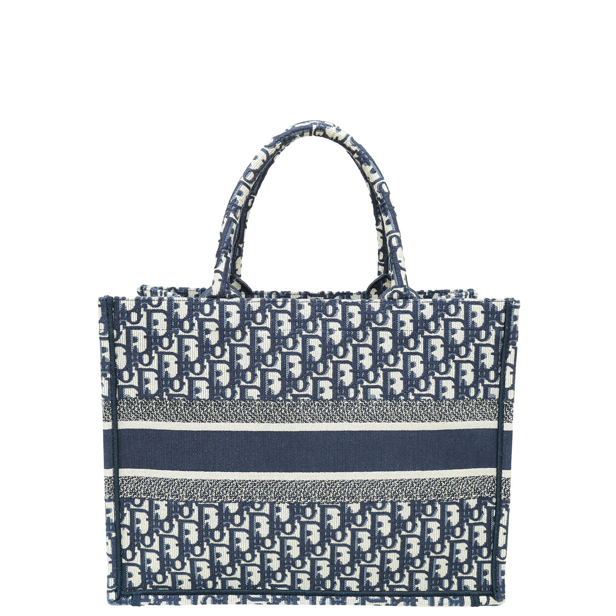 Book Tote Blue Oblique  Womens Dior Tote Bags  Rincondelamujer
