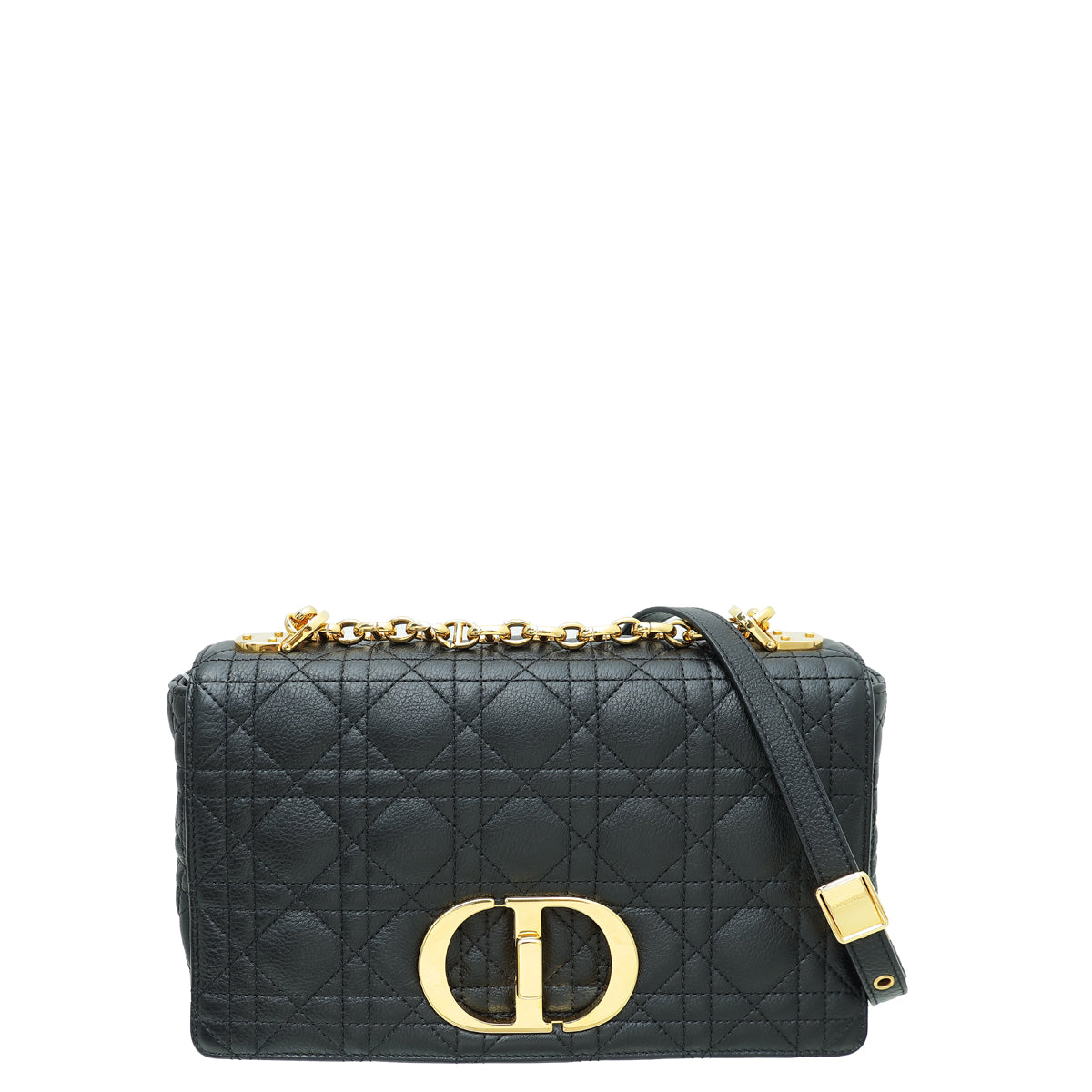 Christian Dior Black Caro Medium Bag-Christian Dior-THE CLOSET