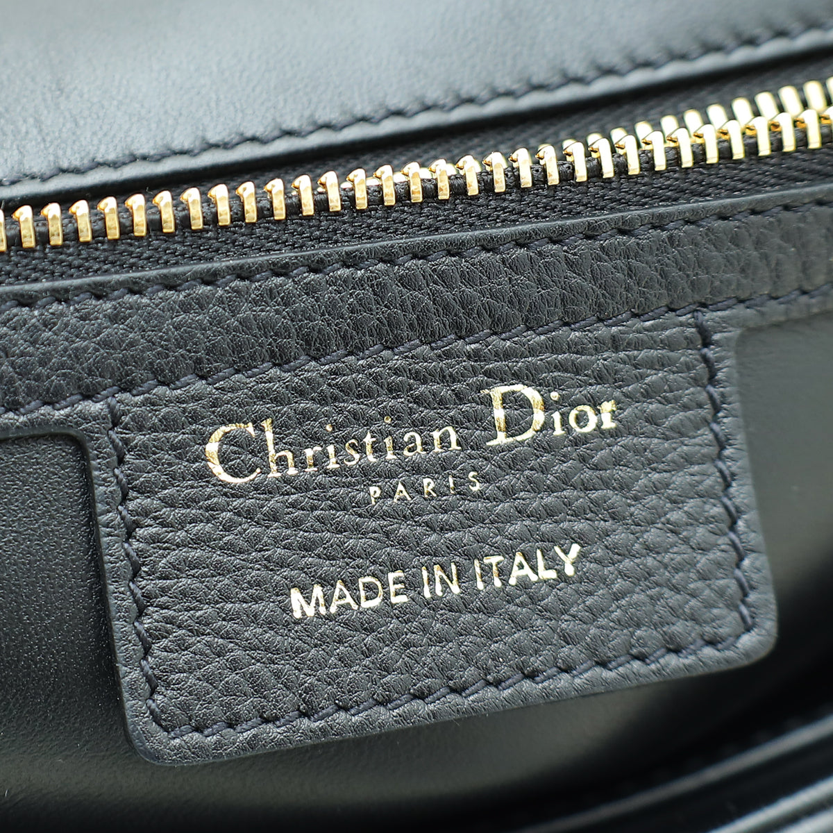 Christian Dior Black Caro Medium Bag