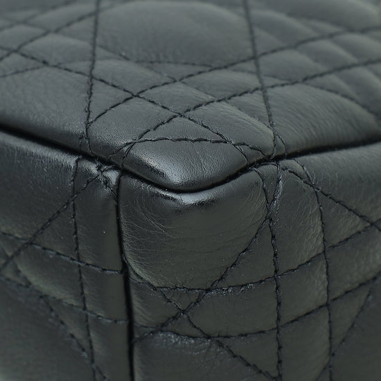 Christian Dior Black Caro Medium Bag
