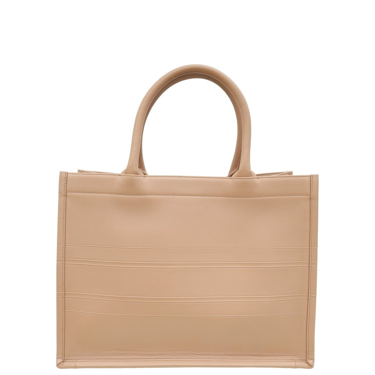 Christian Dior Blush Book Tote Calfskin Embossed Medium Bag – THE