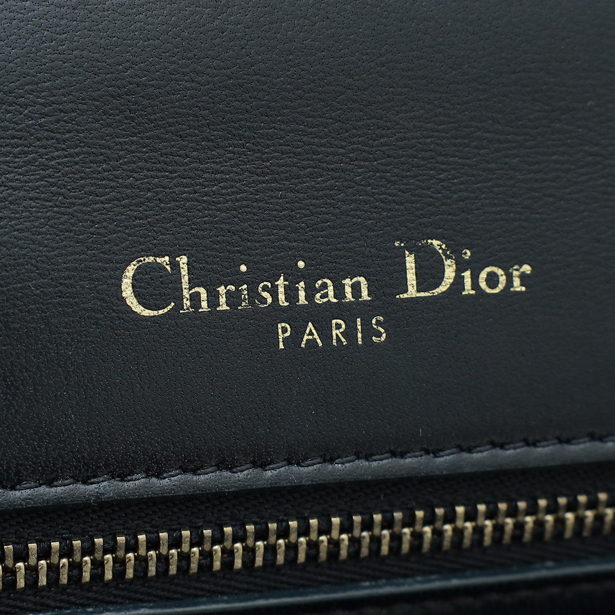 Christian Dior Indigo Blue Diorama Studded Medium Flap Bag