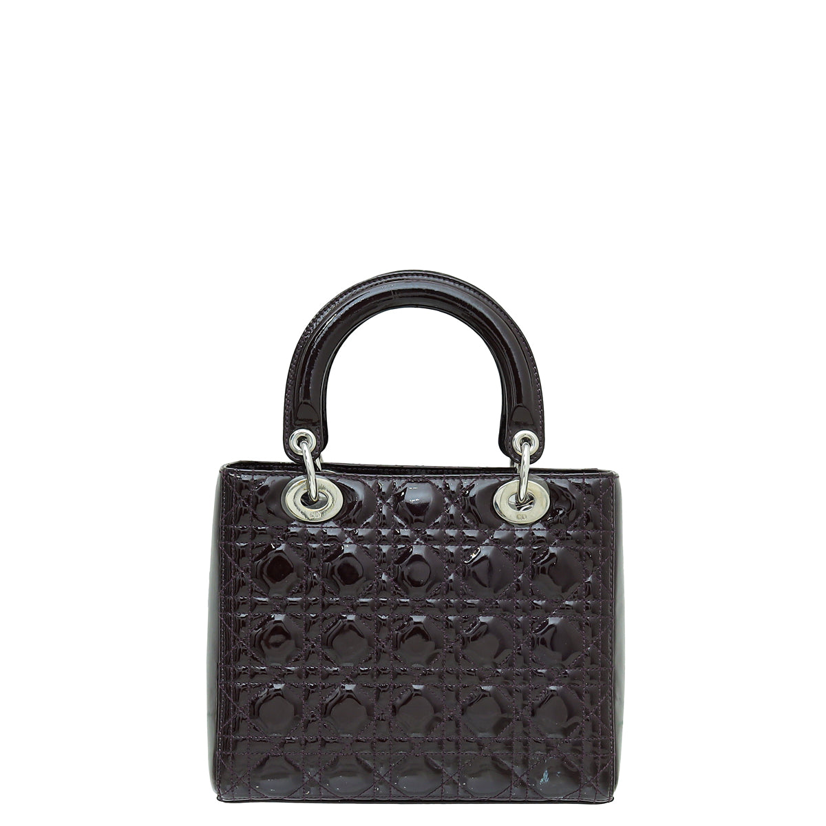 Christian Dior Violet Lady Dior Medium Bag-Christian Dior-THE CLOSET
