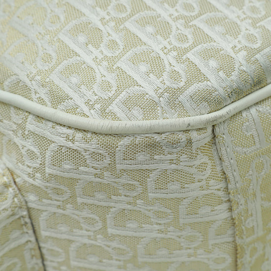 Christian Dior Bicolor Oblique Multi Pocket Shoulder Bag