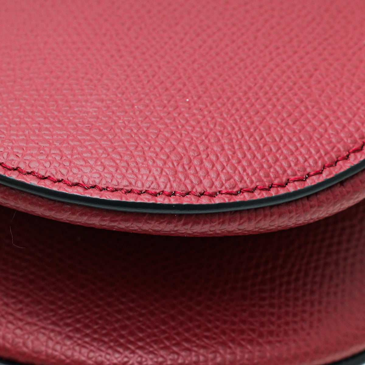 Christian Dior Red Mini Saddle Bag