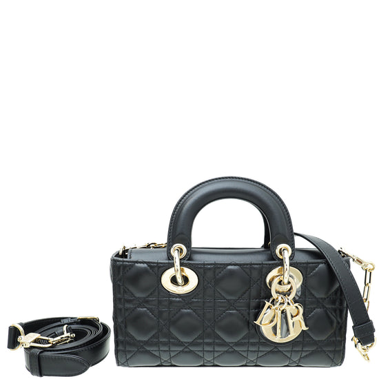 Christian Dior Black Lady D-Joy Small Bag