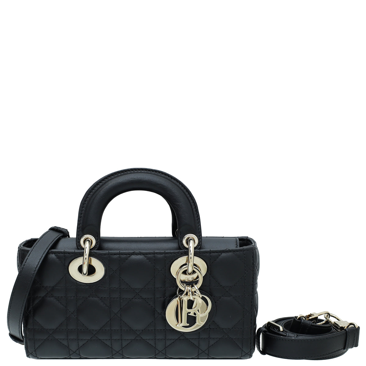 Christian Dior Black Lady D-Joy Small Bag-Christian Dior-THE CLOSET