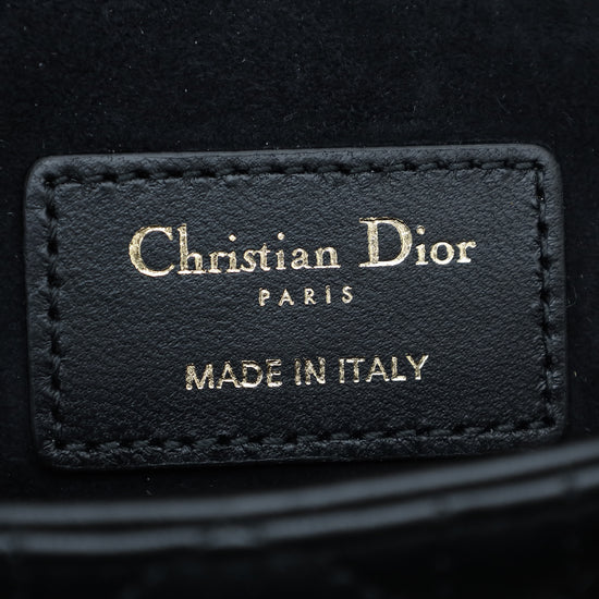 Christian Dior Black Lady D-Joy Small Bag