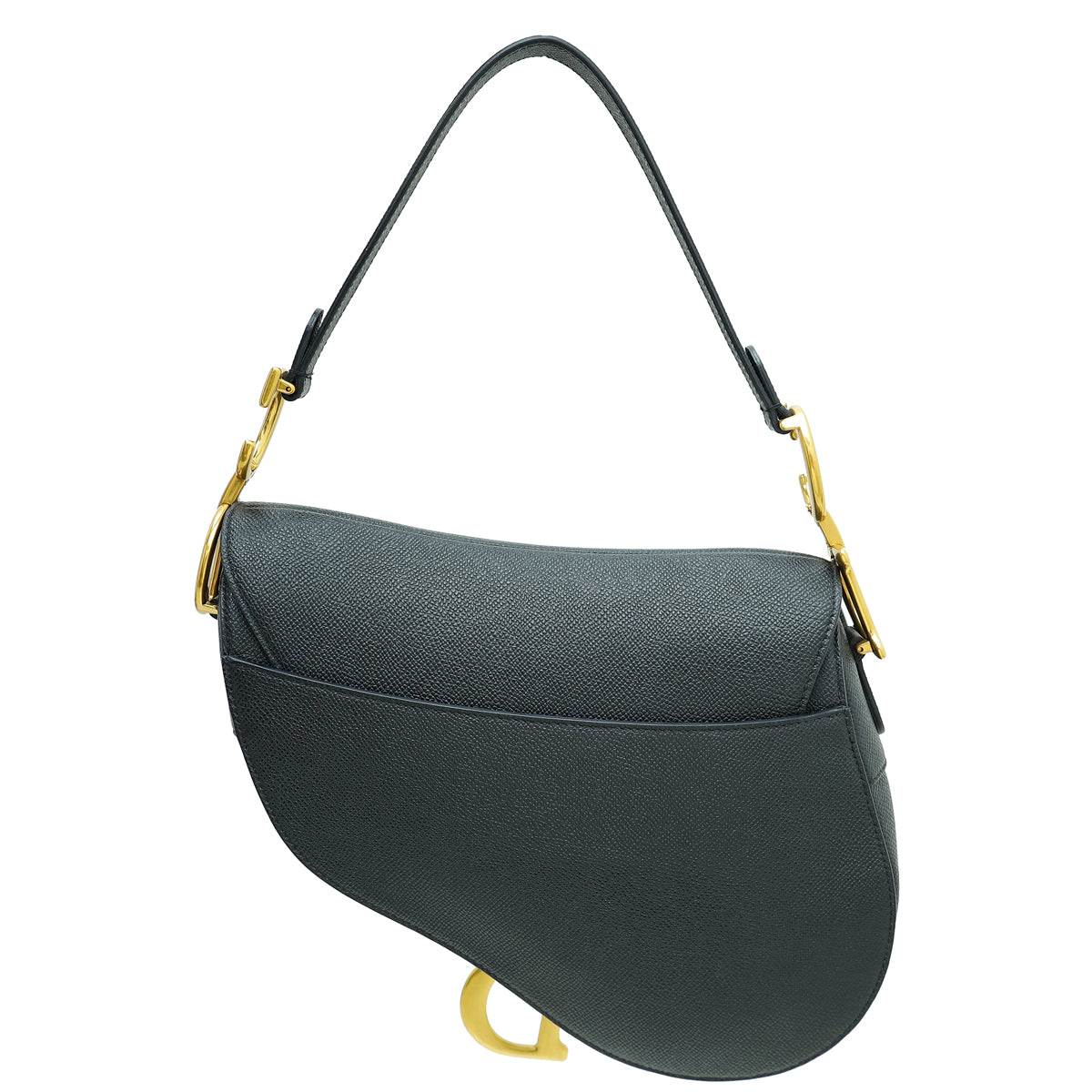 Christian Dior Black Saddle Medium Bag-Christian Dior-THE CLOSET