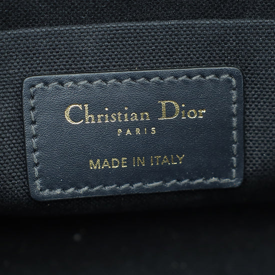 Christian Dior Blue Oblique 30 Montaigne Box Bag
