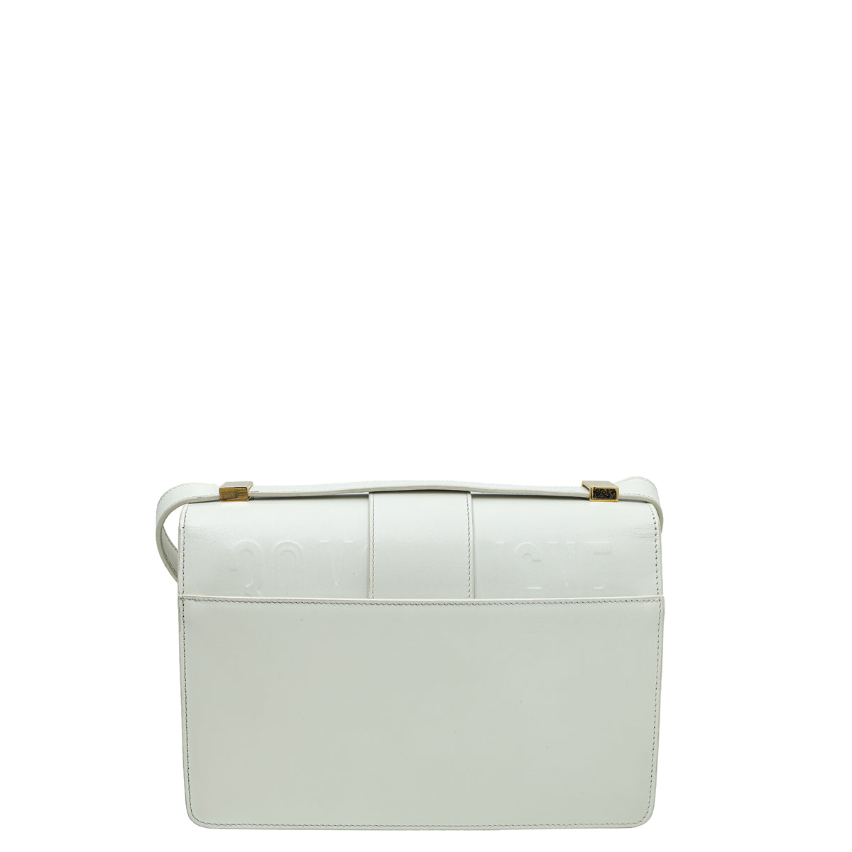 Christian Dior White 30 Montaigne Medium Shoulder Bag-Christian Dior-THE CLOSET