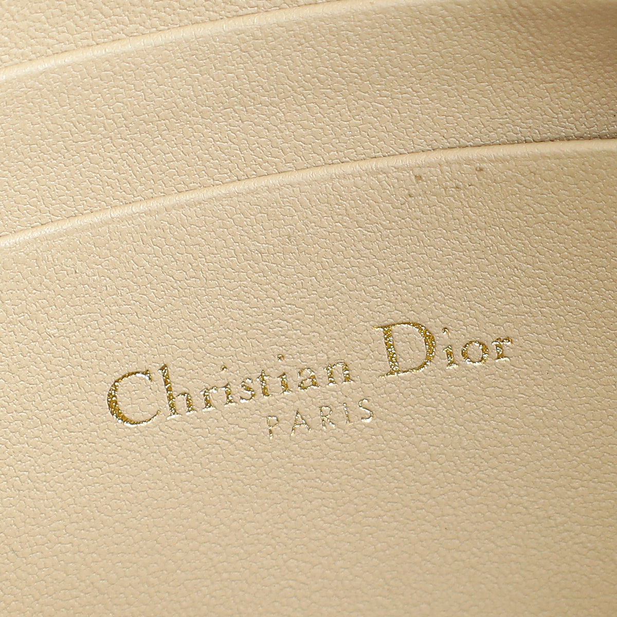 Christian Dior Metallic Light Gold My Dior Mini Bag