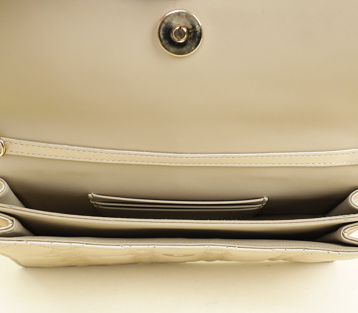 Christian Dior Metallic Light Gold My Dior Mini Bag