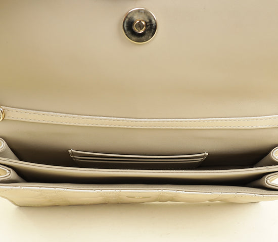 Christian Dior Metallic Light Gold My Dior Mini Bag