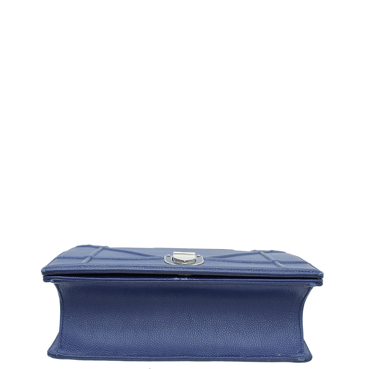 Christian Dior Royal Blue Diorama Medium Flap Bag