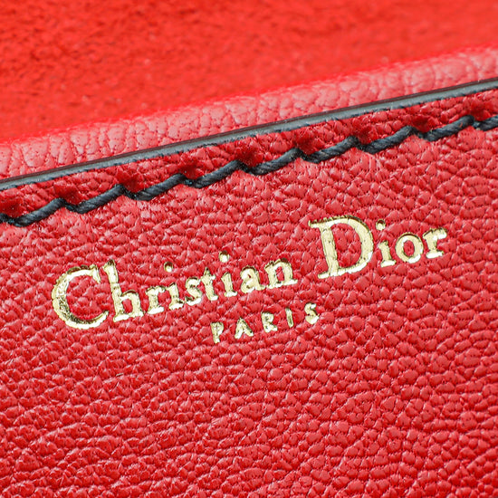 Christian Dior Red J'adior Medium Shoulder Bag