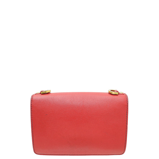 Christian Dior Red J'adior Medium Shoulder Bag