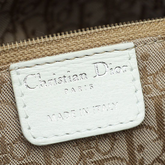 Christian Dior White Lady Dior Medium Bag