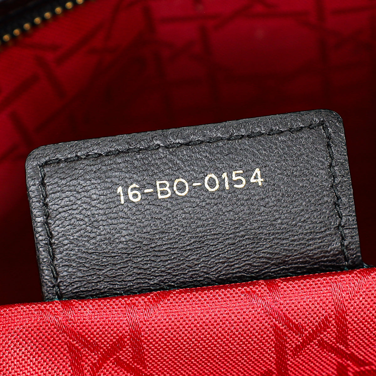 Christian Dior Black Lady Dior Large Bag