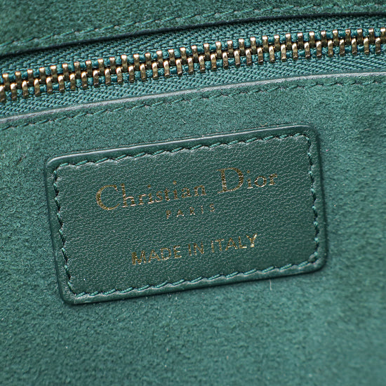 Christian Dior Emerald Green DiorAddict Flap Small Bag