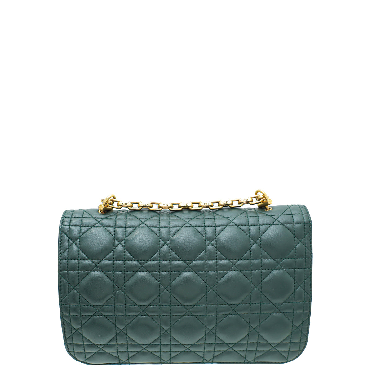 Christian Dior Emerald Green DiorAddict Flap Small Bag