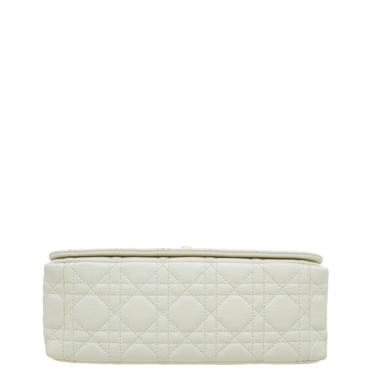 Christian Dior White Caro Medium Bag