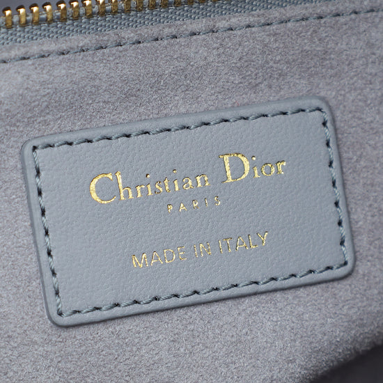 Christian Dior Grey Lady Dior My ABCDior Small Bag