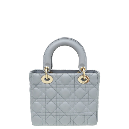 Christian Dior Grey Lady Dior My ABCDior Small Bag