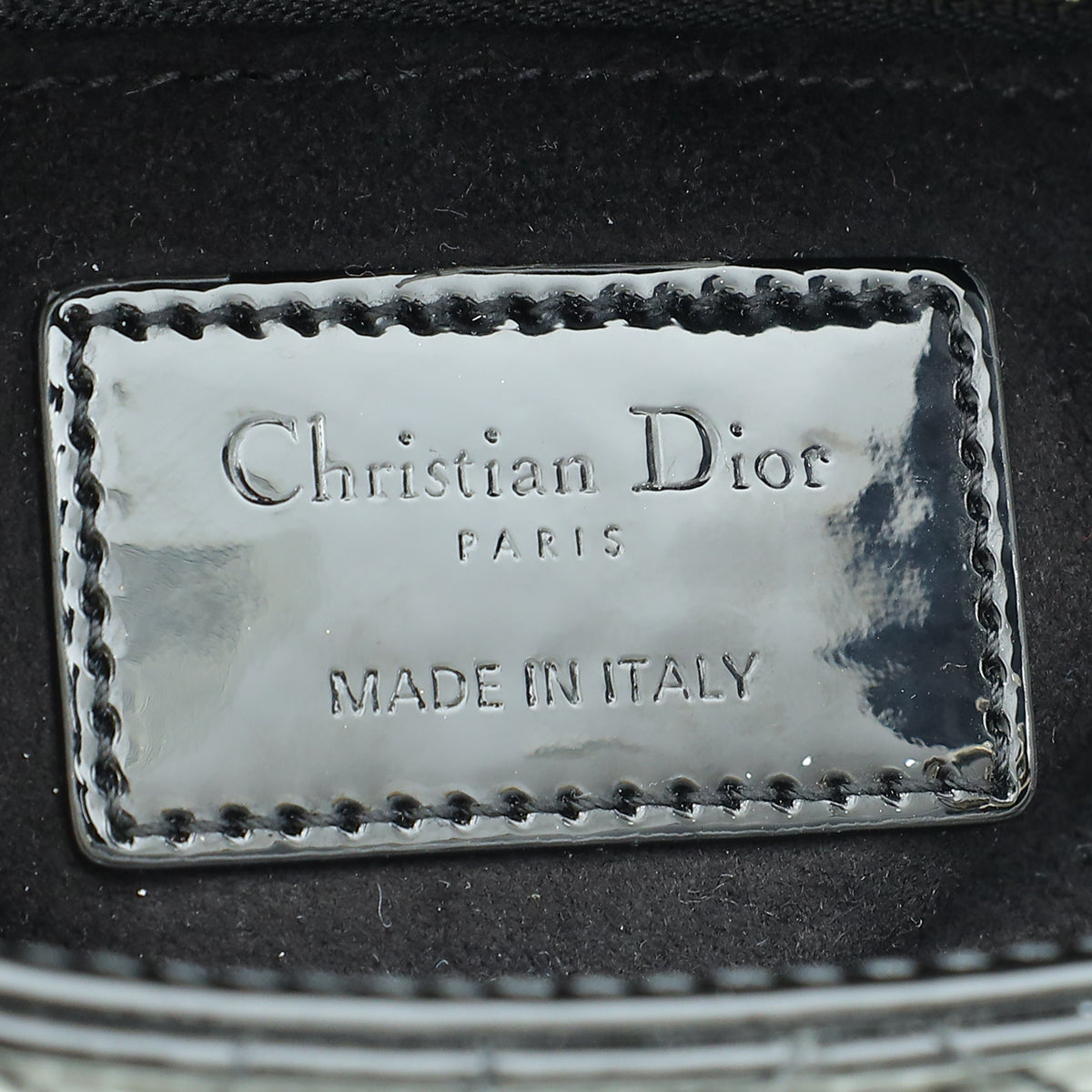 Christian Dior Black Chain Mini Lady Dior Bag