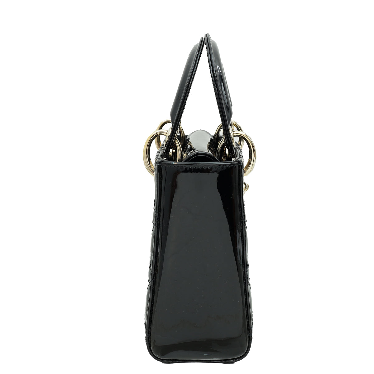 Christian Dior Black Chain Mini Lady Dior Bag