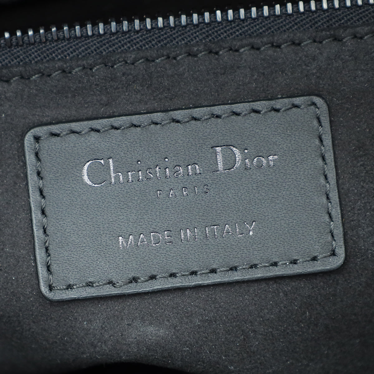 Load image into Gallery viewer, Christian Dior So Black Lady Dior Ultra Matte Medium Bag
