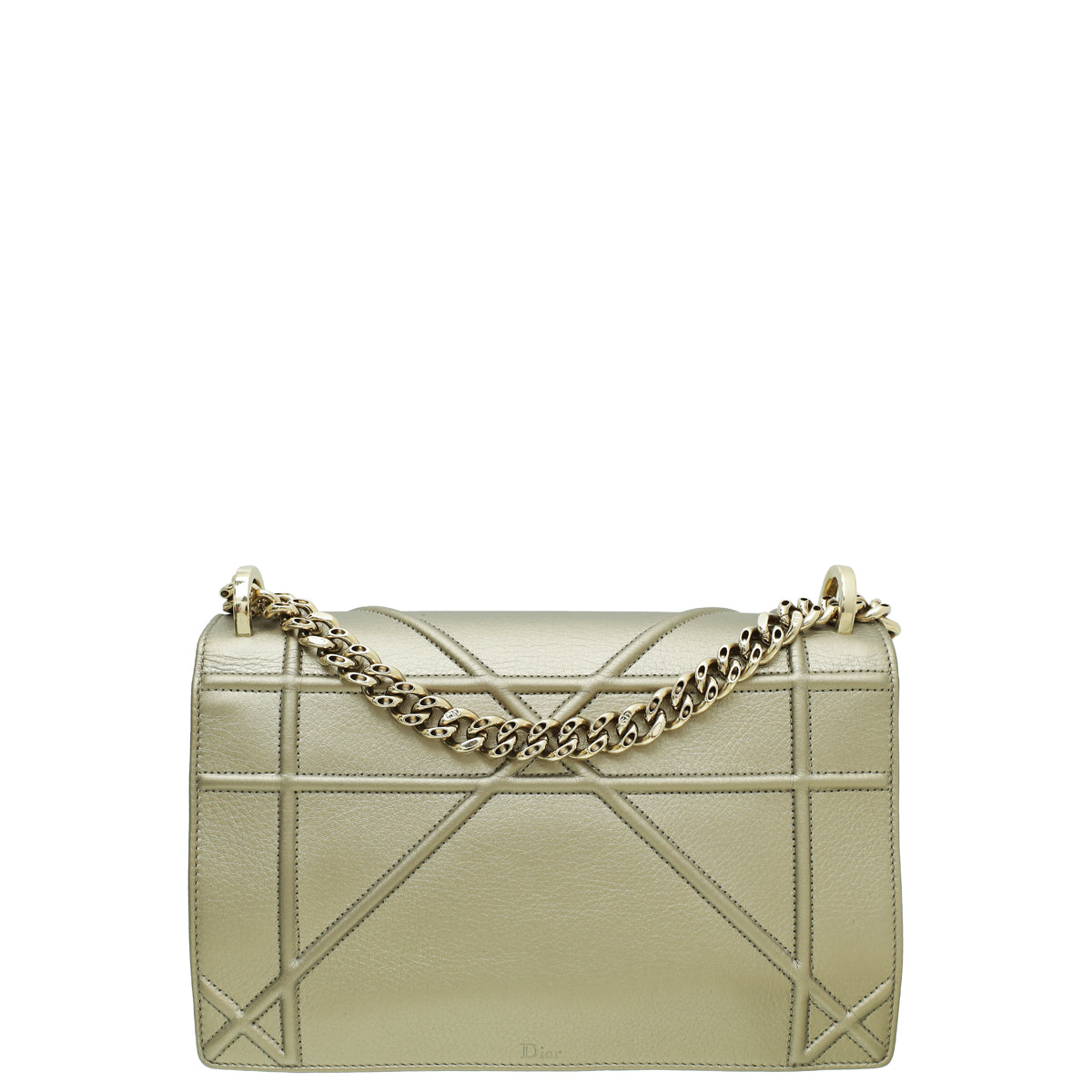 Christian Dior Champagne Diorama Leather Medium Bag-Christian Dior-THE CLOSET