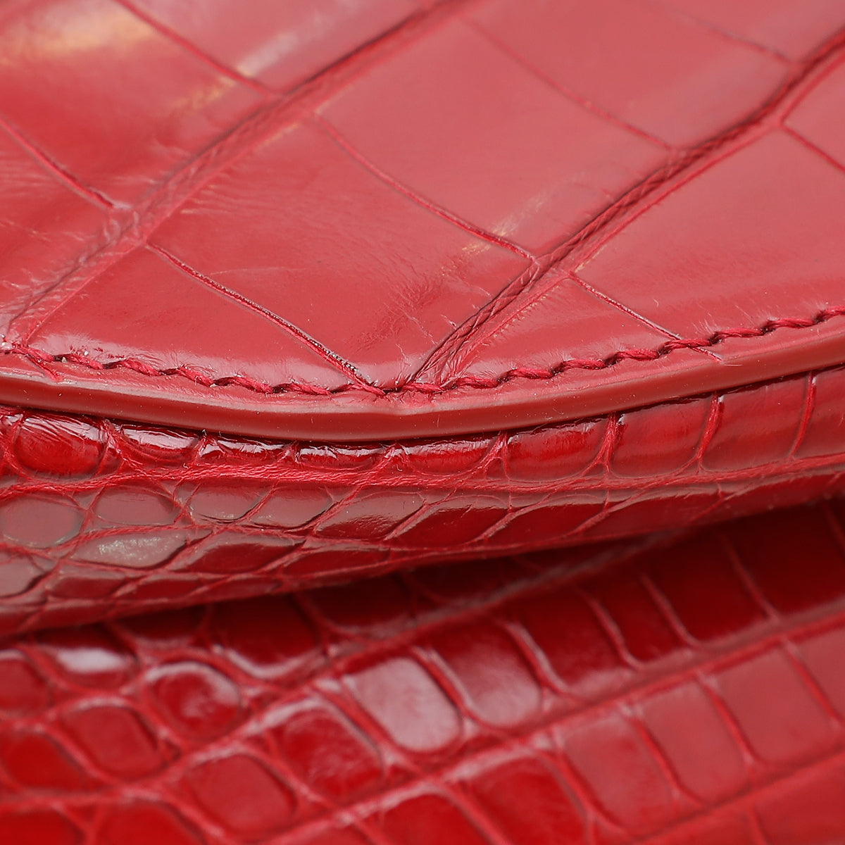 Christian Dior Dark Red Saddle Mini Bag