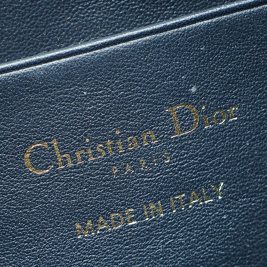 Christian Dior Blue 30 Montaigne Dea Pouch