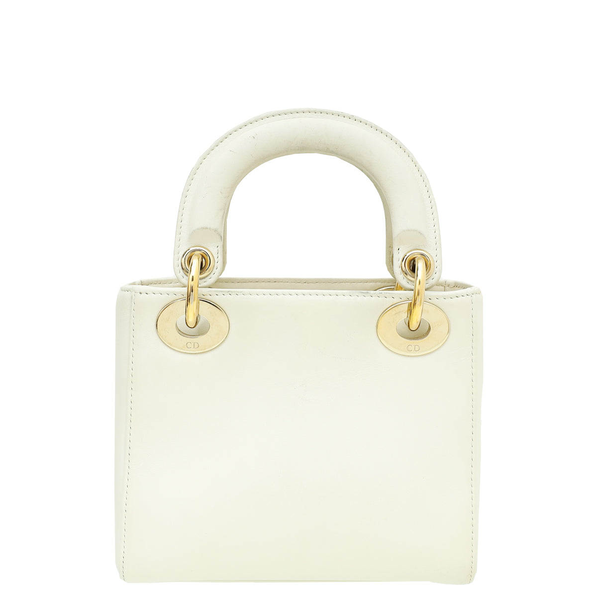 Christian Dior Off White Multicolor Ltd. Ed. Amour Print Chain Mini Lady Dior Bag-Christian Dior-THE CLOSET