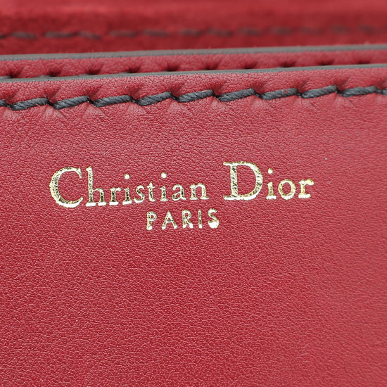 Christian Dior Burgundy Dio(r)evolution Flap Bag