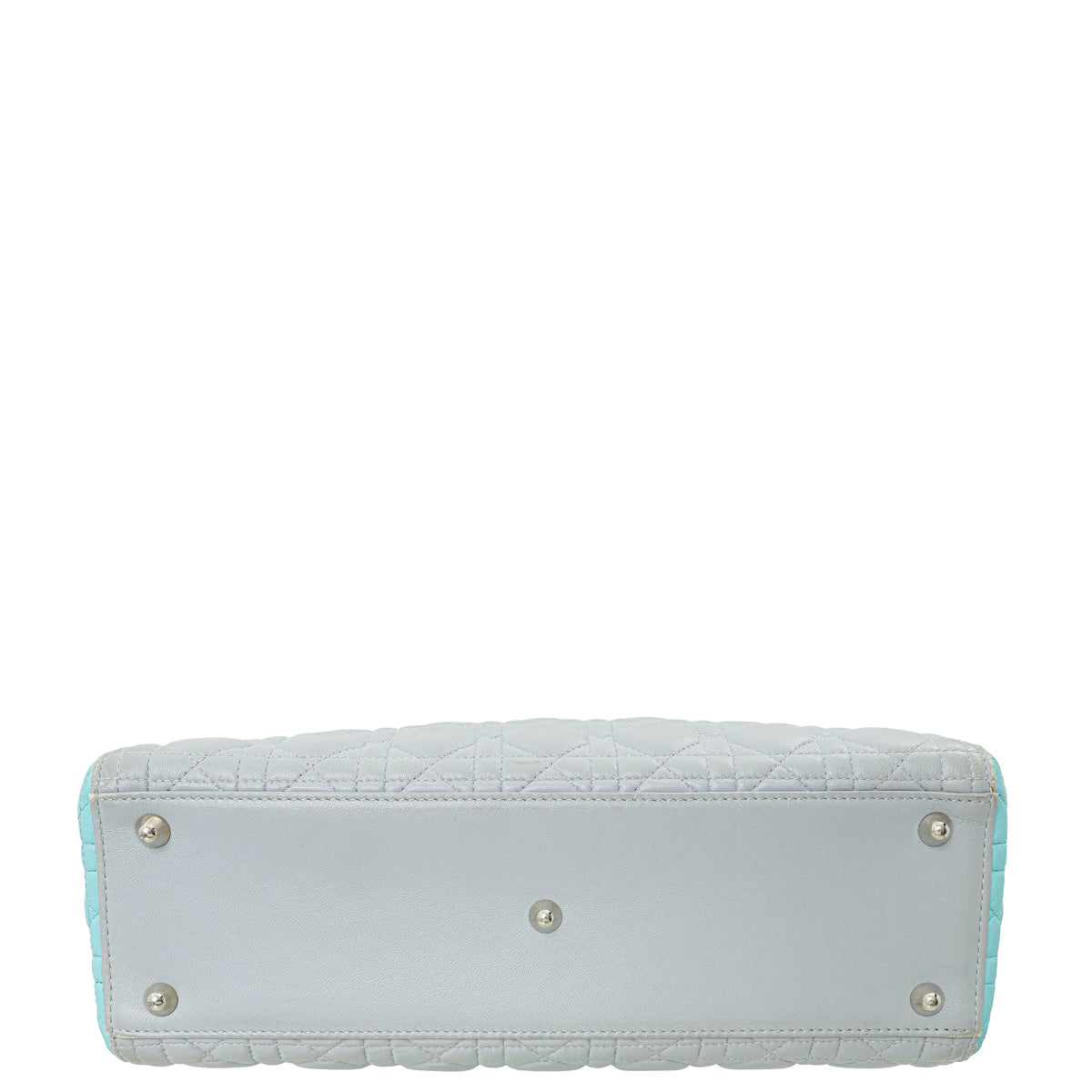 Christian Dior Bicolor Lady Dior Large Bag