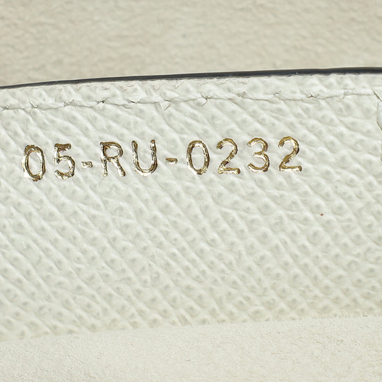 Christian Dior White Saddle Medium Bag