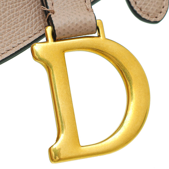 Christian Dior Dard Pink Saddle Flat Belt Pouch