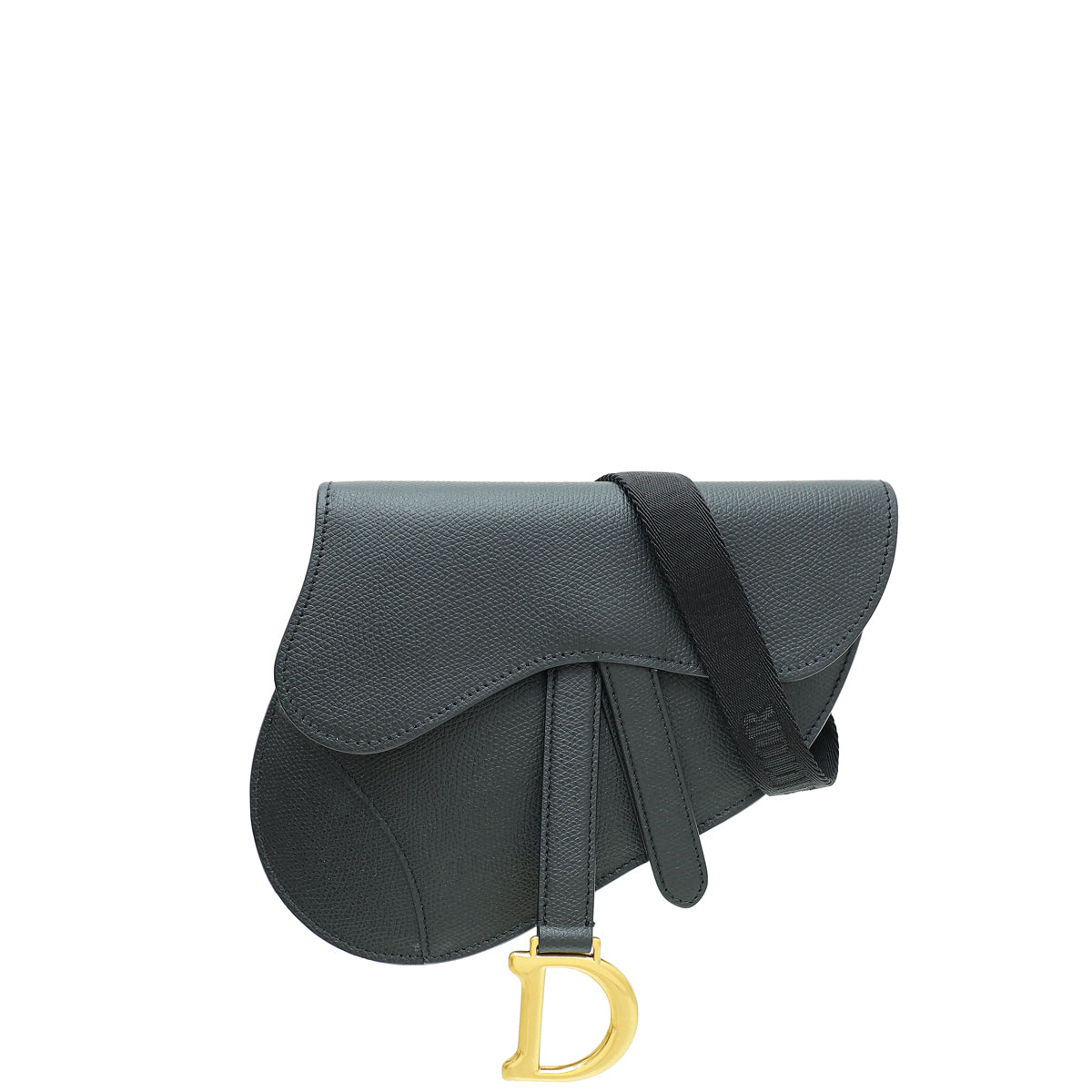 Dior belt bag online black