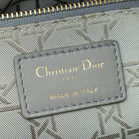 Christian Dior Grey Lady Dior My ABCDior Small Bag