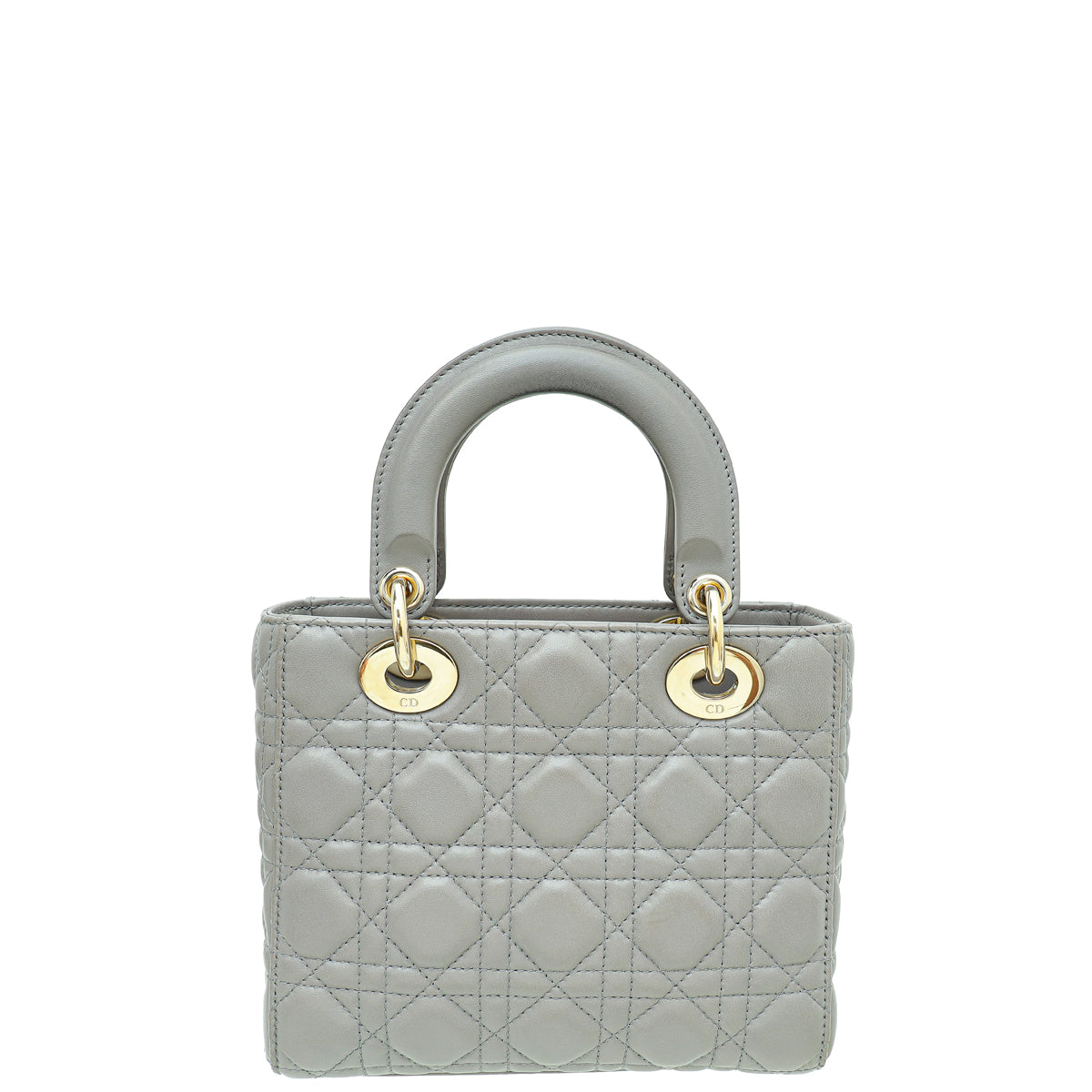 Christian Dior Grey Lady Dior My ABCDior Small Bag-Christian Dior-THE CLOSET