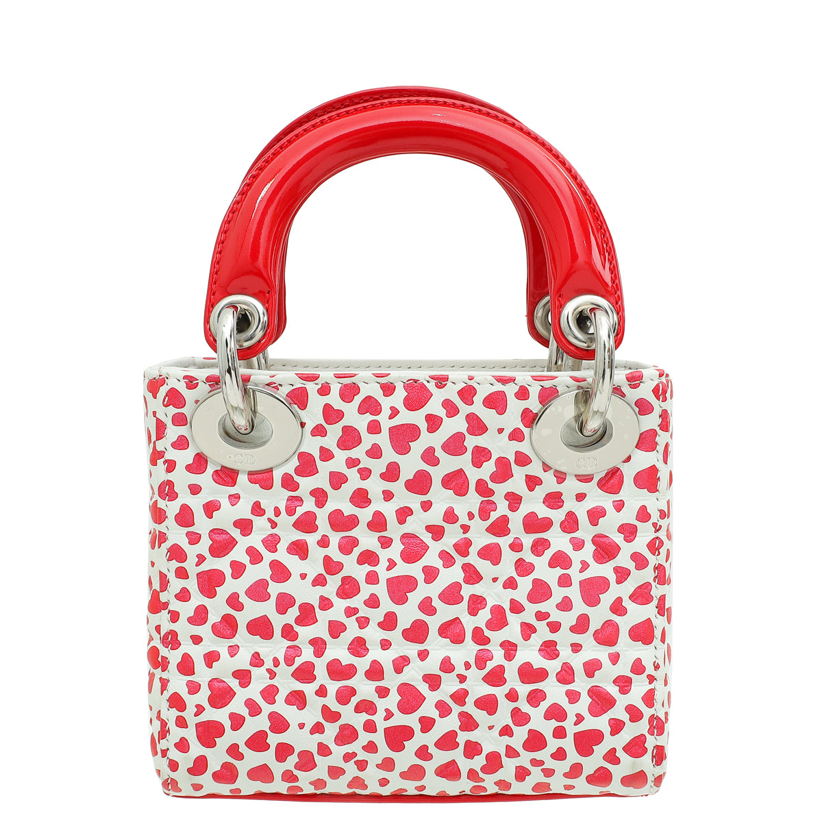 Christian Dior Lady Dior Hearts Print Micro Bag-Christian Dior-THE CLOSET