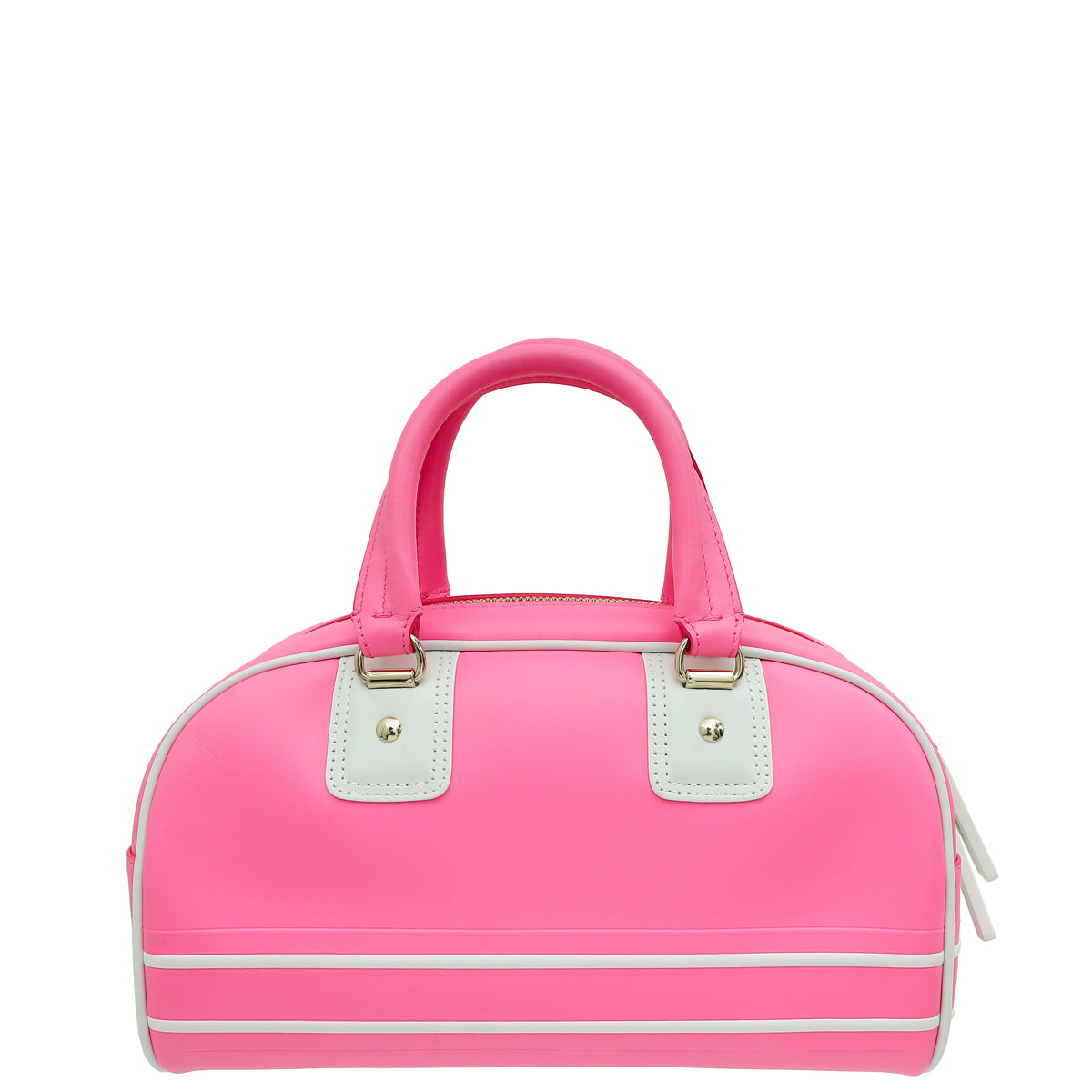 Christian Dior Bicolor Vibe Zip Small Bowling Bag-Christian Dior-THE CLOSET