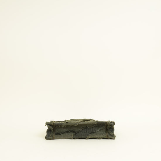 Christian Dior Bicolor Mini Book Tote Camouflage Bag