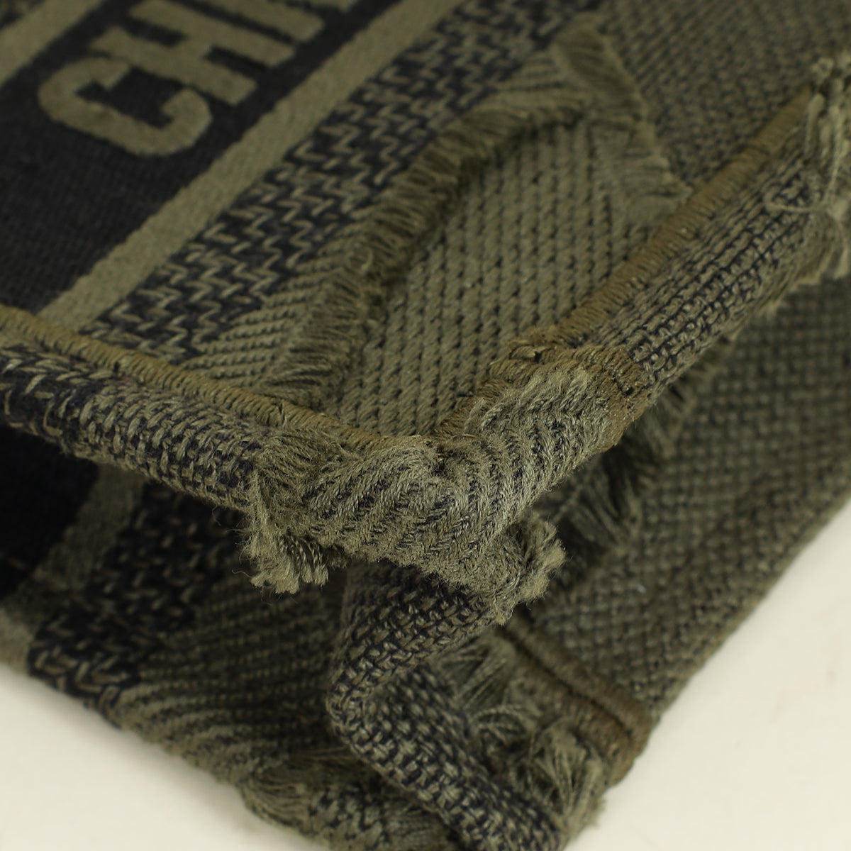 Christian Dior Bicolor Mini Book Tote Camouflage Bag