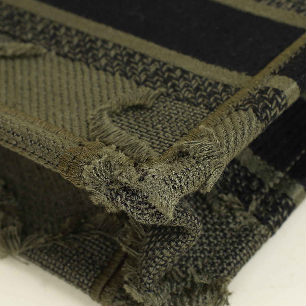 Christian Dior Bicolor Mini Book Tote Camouflage Bag