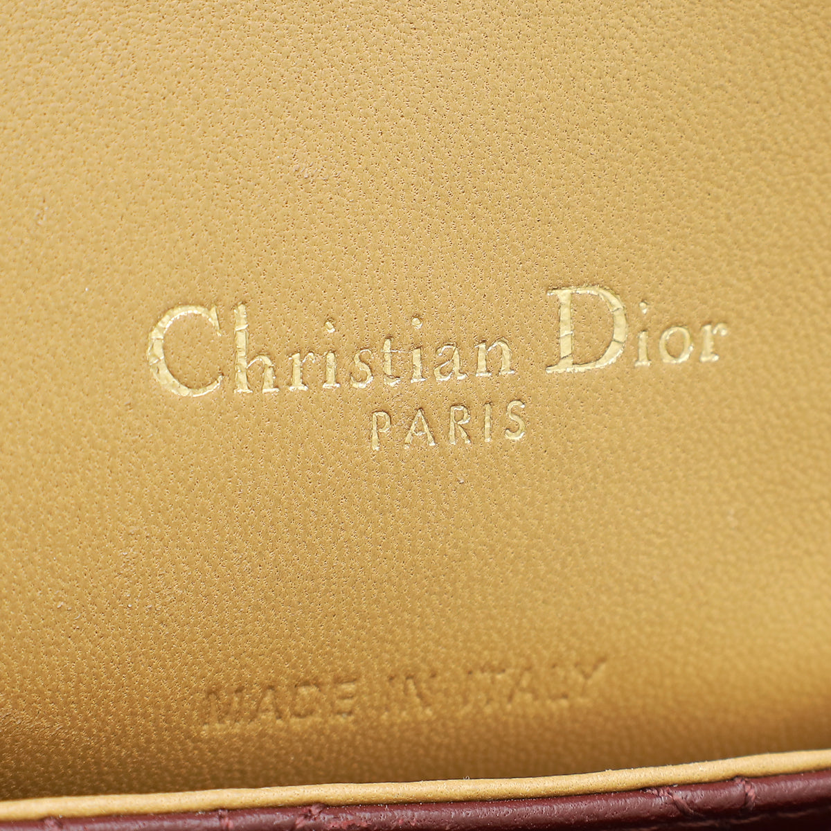 Christian Dior Beige Miss Dior Large Flap Bag
