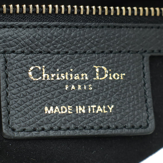 Christian Dior Black Saddle Bag