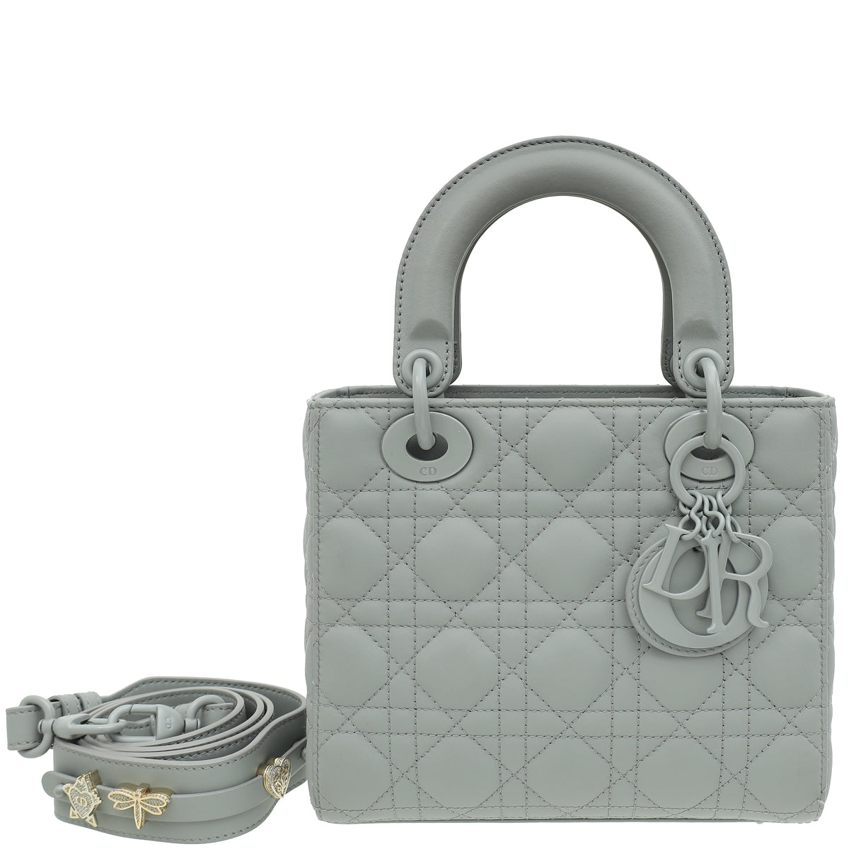 Christian Dior Ultra Matte My ABCDior Lady Dior Small Bag-Christian Dior-THE CLOSET